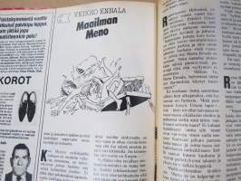Hymy 1977 nr 5 - Kansityttö Maiju Leskinen, UKK nyt kaljapurkissa, Anne Pohtamo vuonna 2000, Sydänlapsi kuoli, ym.