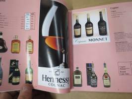Viking Line 1988 Tax-Free &amp; Perfumes hinnasto / Prislista