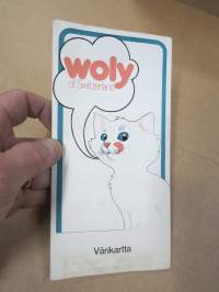 Woly of Switzerland nahkatuotteiden hoito- / väriaineet -värimallit