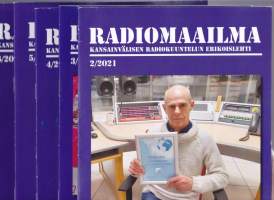 Radiomaailma 2021 vuosikerta 1-6 - Kansainvälisen radiokuuntelun erikoislehti.