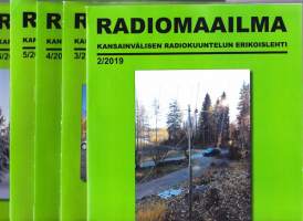 Radiomaailma 2019 vuosikerta 1-6 - Kansainvälisen radiokuuntelun erikoislehti.