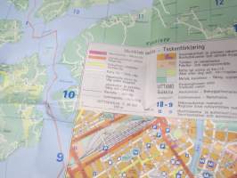 Turku / Åbo - Raisio / Reso Opaskartta - Guidekarta 1994