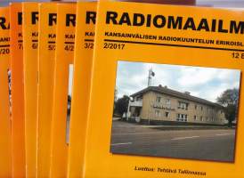 Radiomaailma 2017 vuosikerta 1-8 - Kansainvälisen radiokuuntelun erikoislehti.