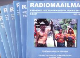 Radiomaailma 2015 vuosikerta 1-8 - Kansainvälisen radiokuuntelun erikoislehti.
