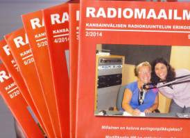 Radiomaailma 2014 vuosikerta 1-8 - Kansainvälisen radiokuuntelun erikoislehti.