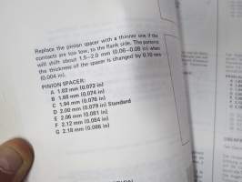 Honda XLV750R Shop Manual -korjaamokirja