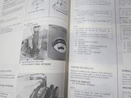 Honda XLV750R Shop Manual -korjaamokirja