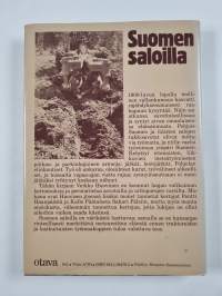 Suomen saloilla : kertomuksia ja perimätietoa savotoilta ja uittopurojen varsilta