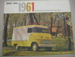 Chevrolet Trucks 1961 Step-Vans and Forward Control Chassis -myyntiesite