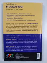 Interview power : työhaastattelut englanniksi