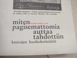 Miten pagisemattomia auttaa tahdottiin - kuurojen huoltokotisäätiö