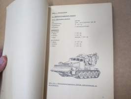 A 052/1/112 (DV-45/54  - Grubenaushubmaschine MDK-2M Beschreibung und Nutzung -itäsaksalainen juoksuhaudankaivinkone (telaveto), teknisiä ominaisuuksia &amp; käyttöohje