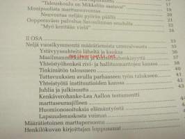 Lea Aalto Karjalan kunnailta Savonmuan Hilimaksi