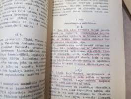Autoiluun ja Autoliittoon yms. liittyviä painatteita 10 kpl erä vv. 1928-1957