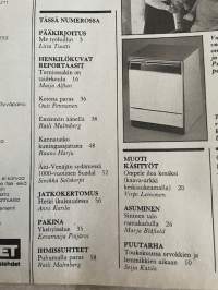 Kotiliesi 1983 nr 9, Sininen talo Raahen Rantakadulla, kaava-arkki
