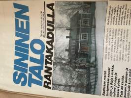 Kotiliesi 1983 nr 9, Sininen talo Raahen Rantakadulla, kaava-arkki