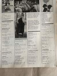 Kotiliesi 1983 nr 12, Kesämorsiamet, Tertin kartano ja Auran Koskipirtti, uutta suomalaista muotoa