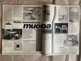 Kotiliesi 1983 nr 12, Kesämorsiamet, Tertin kartano ja Auran Koskipirtti, uutta suomalaista muotoa