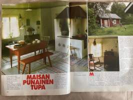 Kotiliesi 1989 nr 10, valkoisen vaatteen viehätys, Maisan punainen tupa, tuntematon Helene Schjerfbeck löytyi tsekkiläisestä museosta