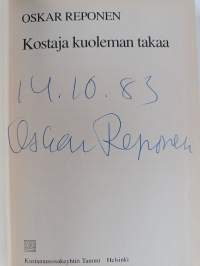 Kostaja kuoleman takaa (signeerattu)