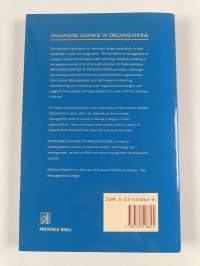 Managing change in organizations