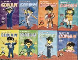 Salapoliisi Conan 42-51 (puuttuu 48 ja 49), 8 kappaletta manga kirjoja.