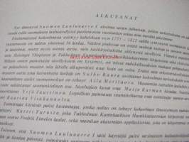 Suomen lauluaarre I - Finlands sångskatt I