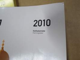 Helsinki (Helsingin seutu) 2010 Puhelinluettelo Eniro - yksityisnumerot ja keltaiset sivut (2 eri nidettä)
