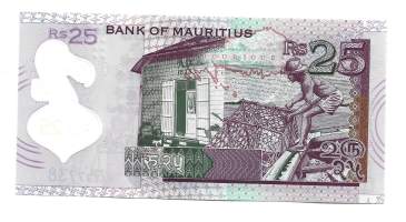 Mauritius 25 Rupees 2013  seteli