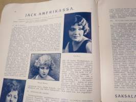 Filmiaitta 1923 nr 6, kansikuva (ja artikkeli) &quot;Chaplinin poika&quot;, Filmi ja kansanopetus, Jack Amerikassa, Sovjetin sensuuri on kieltänyt Selma Lägerlöfin elokuvan...