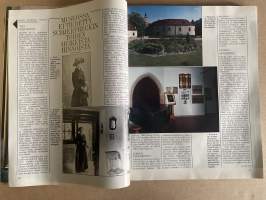 Kotiliesi 1989 nr 10, valkoisen vaatteen viehätys, Maisan punainen tupa, tuntematon Helene Schjerfbeck löytyi tsekkiläisestä museosta