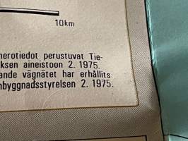 Suomen tiekartta GT 1975 nr 4