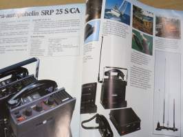 Salora Televisiot - Hi-Fi Stereot - autopuhelimet 1978 Salora 1928-1978 juhlaesite -myyntiesite / sales brochure in finnish