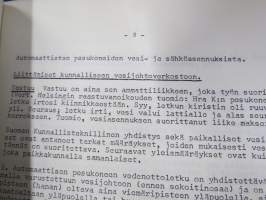 ASA Cordes täysautomaattinen biopesukone malli 632 N Myyntikansio -myyjien koulutuskansio, sisältää myös käyttöohjeen