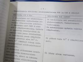 ASA Cordes täysautomaattinen biopesukone malli 632 N Myyntikansio -myyjien koulutuskansio, sisältää myös käyttöohjeen