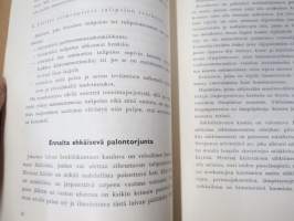 Laivojen palosuojelu, leimattu &quot;KL Matti Kurki&quot; eli koululaivan kirjastoon kuulunut