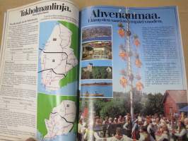 Silja Line matkat Suomesta 1983-84 -matkaesite &quot;Valkoiset laivat Ruotsiin&quot;