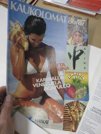 Lomamatkat &quot;Lomatours&quot; Kaukolomat 1986-87 -matkaesite