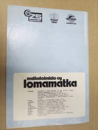 Lomamatkat - lomamatkat Neuvostoliittoon syksy-talvi-kevät 1981-82 -matkaesite