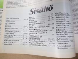 Lomamatkat - lomamatkat syksy-talvi-kevät 1981-82 -matkaesite