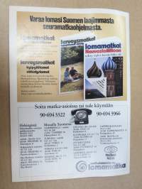 Lomamatkat - lomamatkat syksy-talvi-kevät 1984-85 -matkaesite