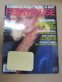 Penthouse 1989 April -adult graphics magazine / aikuisviihdelehti