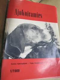 Ajokoiramies - isohko erä 1960-70 lukujen lehtiä erilaisina sidoksina ja irtonumeroina