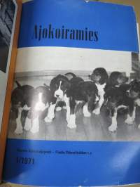 Ajokoiramies - isohko erä 1960-70 lukujen lehtiä erilaisina sidoksina ja irtonumeroina
