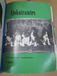 Ajokoiramies - isohko erä 1960-70 lukujen lehtiä erilaisina sidoksina ja irtonumeroina