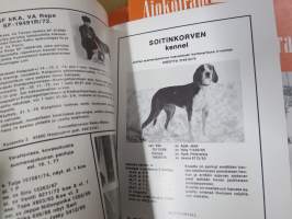 Ajokoiramies - isohko erä 1960-70 lukujen lehtiä erilaisina sidoksina ja irtonumeroina