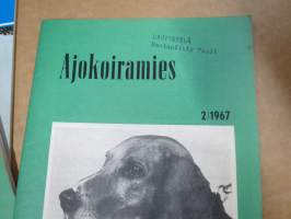 Ajokoiramies - isohko erä 1960-70 lukujen lehtiä erilaisina sidoksina ja irtonumeroina