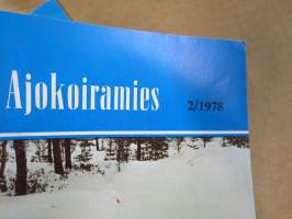 Ajokoiramies - isohko erä 1960-70 lukujen lehtiä erilaisina sidoksina ja irtonumeroina