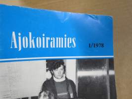 Ajokoiramies - isohko erä 1960-70 lukujen lehtiä erilaisina sidoksina ja irtonumeroina