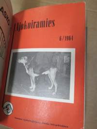 Ajokoiramies - isohko erä 1960-70 lukujen lehtiä erilaisina sidoksina ja irtonumeroina